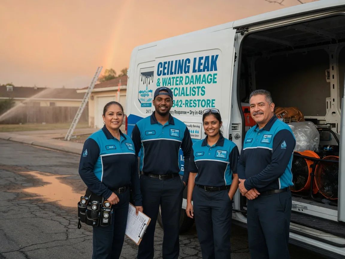 Ceiling Leak Cleanup company in Lynwood, CA
